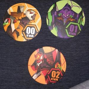 Evangelion coaster set loot crate exclusive